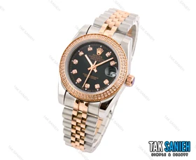 ساعت مچی زنانه رولکس دیت جاست مدل Rolex-2387-L