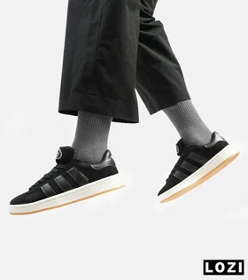 کفش کتانی زنانه و مردانه مشکی ADIDAS Campus