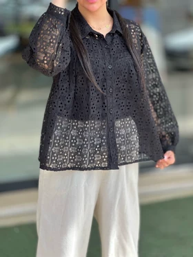 شومیز عروسکی توری کد 881