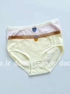 شورت اسلیپ نخ پنبه عروسکی رنگی طرح توت فرنگی