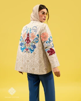 مانتو گلدوزی