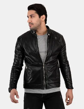 کاپشن چرمی مردانه Norton