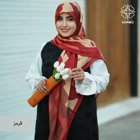 روسری نخ پنبه کوچه نگار