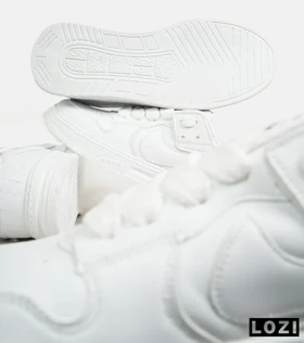 کفش کتانی بزرگ پا سفید NIKE AIR FORCE