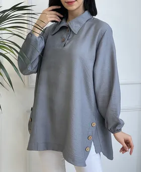 تونیک بغل دکمه کارن