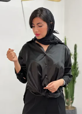 شومیز گره‌ای کد 4059