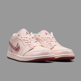 نایکی جردن 1 پتنت ولنتاینز دی ساق کوتاه Nike Air Jordan 1 Low Patent Valentine's Day