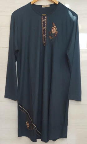 پیراهن زنانه ریون نخ وارداتی گرم بالا ahsen