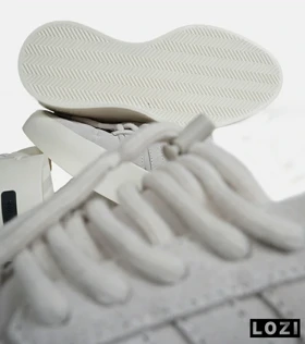 کفش کتانی مردانه طوسی کرم ADIDAS X Fear of God Athletics ’86 Lo Clay