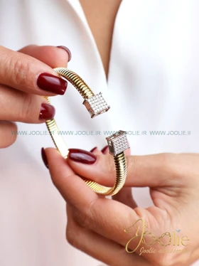 دستبند طرح طلا بولگاری مدل B2166