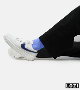 کفش مردانه و زنانه سفید سرمه ای NIKE AIR FORCE