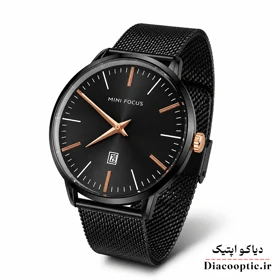 ساعت مچی مردانه اورجینال موتور ژاپن برند مینی فوکوس مدل Mf0115G.01 بند حصیری