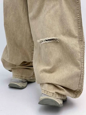 شلوار کارگو بگ 3 خط