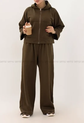 ست سویشرت شلوار داخل کرک کد1004901