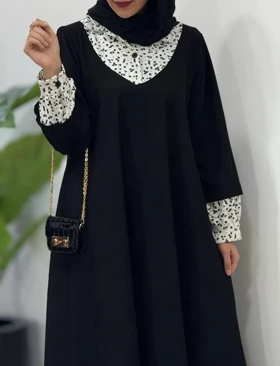 پیراهن مانتویی پاییزه نورین 3