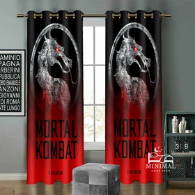 پرده کودک طرح اژدها مدل W4871