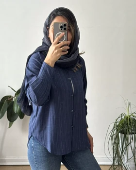 شومیز مانتویی شکیبا