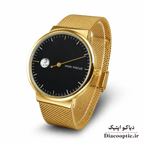 ساعت مچی مردانه اورجینال موتور ژاپن برند مینی فوکوس مدل Mf0182G.04 بند حصیری