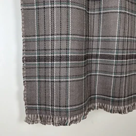 شال پاییزه موهر دورو چهارخانه درشت 20516