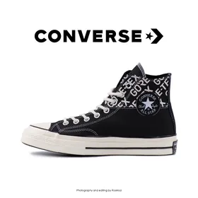 کتانی کانورس آل استار - Converse Chuck 70 HI Gore-Tex Black/Egret