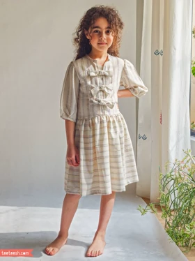 پیراهن لینن راهدار