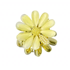 کلیپس مو زنانه مدل بابونه کد 1484