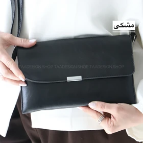 کیف زنانه مجلسی مدل پرل (مشکی)