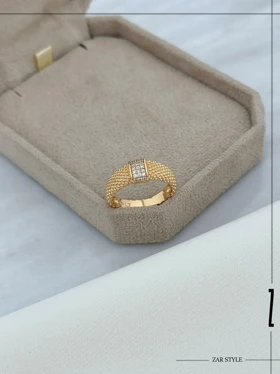 انگشتر دوید یورمن نگین‌دار