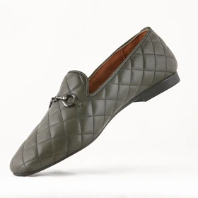 کفش کالج زنانه چرم یلسان مدل درلین کد 626-GN