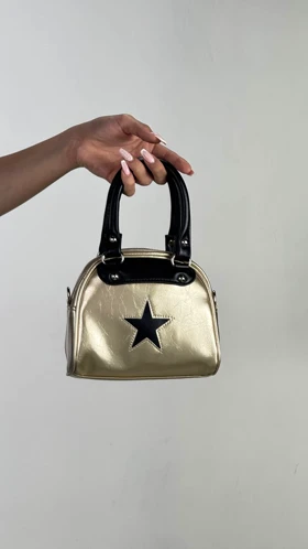 کیف کوچک STAR کد 1100397 (طلایی)