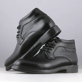 نیم بوت مردانه چرم یلسان مدل مارلی کد 514-GF