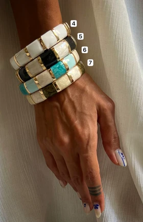 بنگل فشن میناکاری شیاردار وارداتی