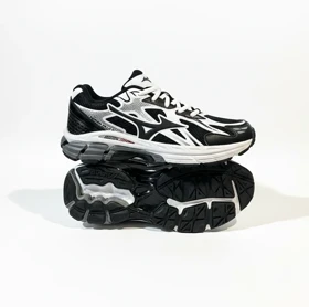 کفش کتانی میزانو هالو میکس مشکی سفید کد 295058