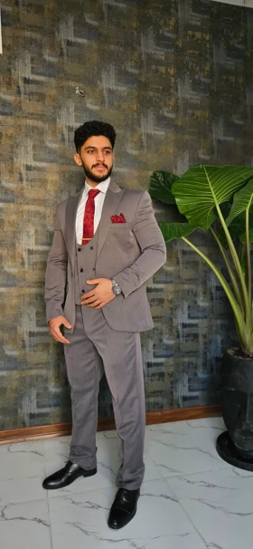 ست سه تیکه کت شلوار جلیقه مردانه هرمس