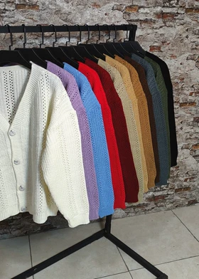 ژاکت 4 دکمه طرحدار کد 40177