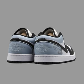 نایکی جردن 1 کاستوم آبی سفید ساق کوتاه Nike Air Jordan 1 Low OG Costume Blue White