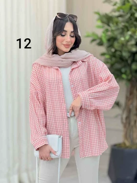 شومیز طرح دار دایانا