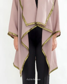 مانتو لب طلا