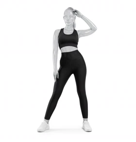 لگ نایک ریون زنانه مشکی