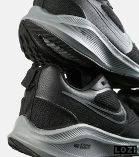کفش کتانی مردانه و زنانه مشکی طوسی نایک NIKE PEGASUS V10