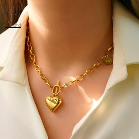 گردنبند قلب بزرگ تیفانی ژوپینگ