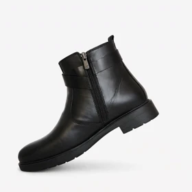 نیم بوت مردانه چرم یلسان مدل کارانوس کد 567-GN