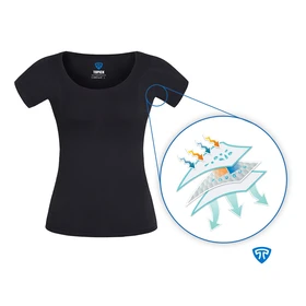 تاپیک تیشرت آستین کوتاه women tishirt-black