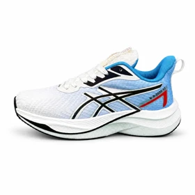 کفش کتانی زنانه زیره بست مدل اسیکس سفید آبی ASICS
