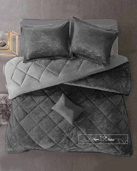 روتختی مینیمال مخمل طرح لوزی