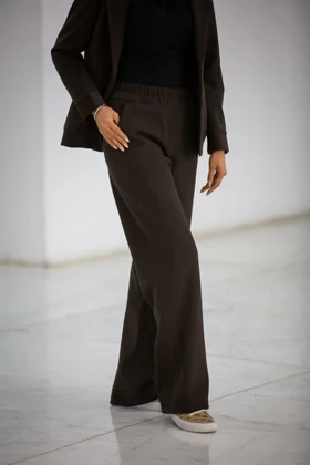 شلوار زنانه نیم بگ لامر