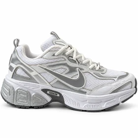 کتانی اسپرت مردانه مدل نایک Nike V5K رنگ سفید طوسی کد 51507