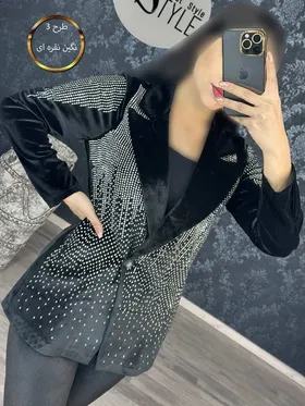 ست کت و شلوار مخمل : 8547