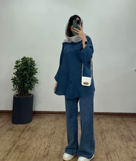 مانتو دکمه دار شانتون برکه کد2536