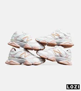 کفش کتانی زنانه سفید گلبهی NEW BALANCE 9060
